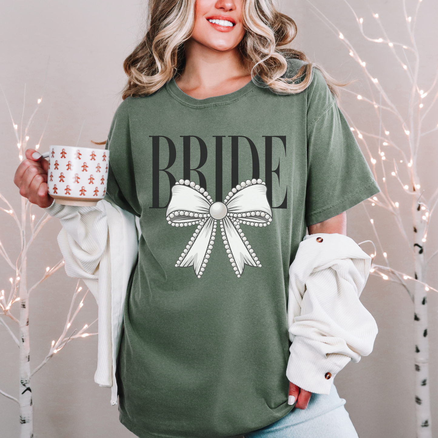 🎁 Bride Croquette Shirt❤️🔥Premium Vintage Look🔥Comfort Colors Shirt© 1717- 100%Cotton (100% off)