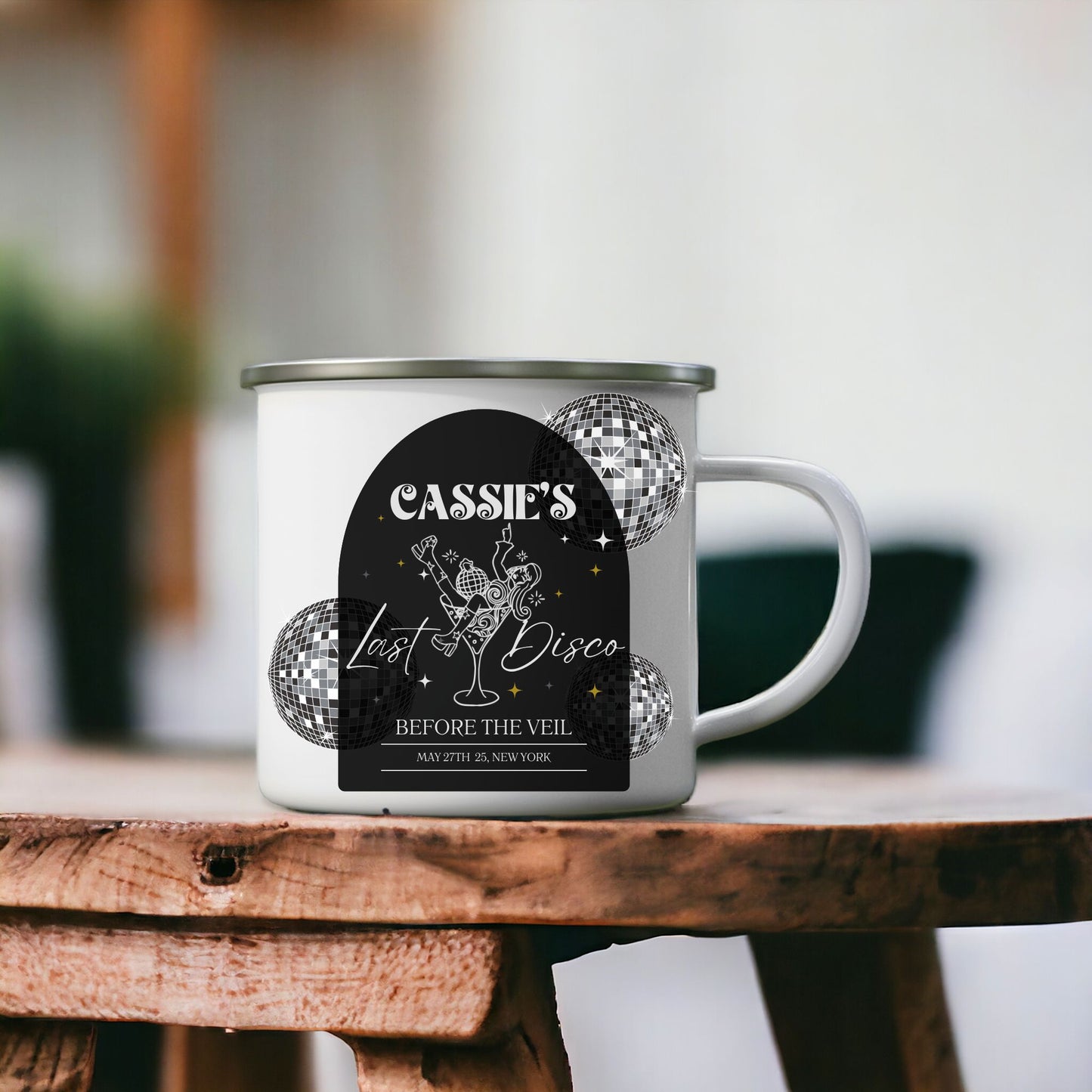 Custom Enamel Mug- Unbreakable