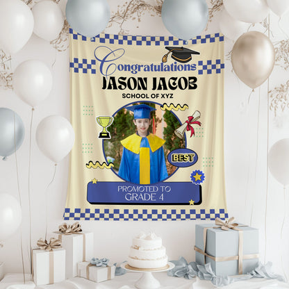 Custom Graduation Backdrop Banner- #3
