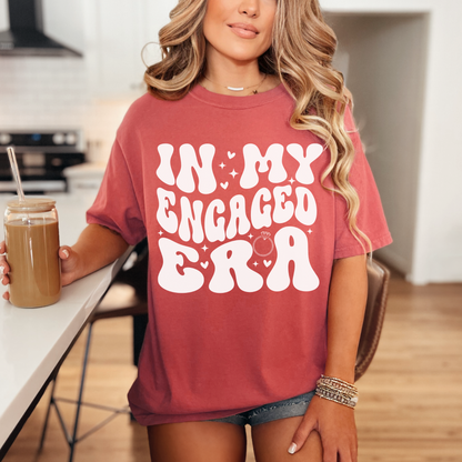 Engagement Shirt Bride Gift❤️‍🔥Premium Vintage Look🔥Comfort Colors Shirt© 1717- 100%Cotton