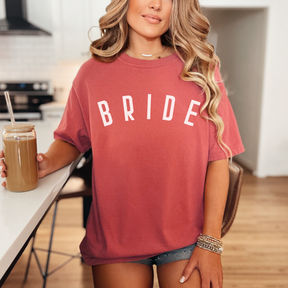Minimalist Bride Shirt❤️‍🔥Premium Vintage Look🔥Comfort Colors Shirt© 1717- 100%Cotton