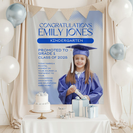 Custom Graduation Backdrop Banner- #6