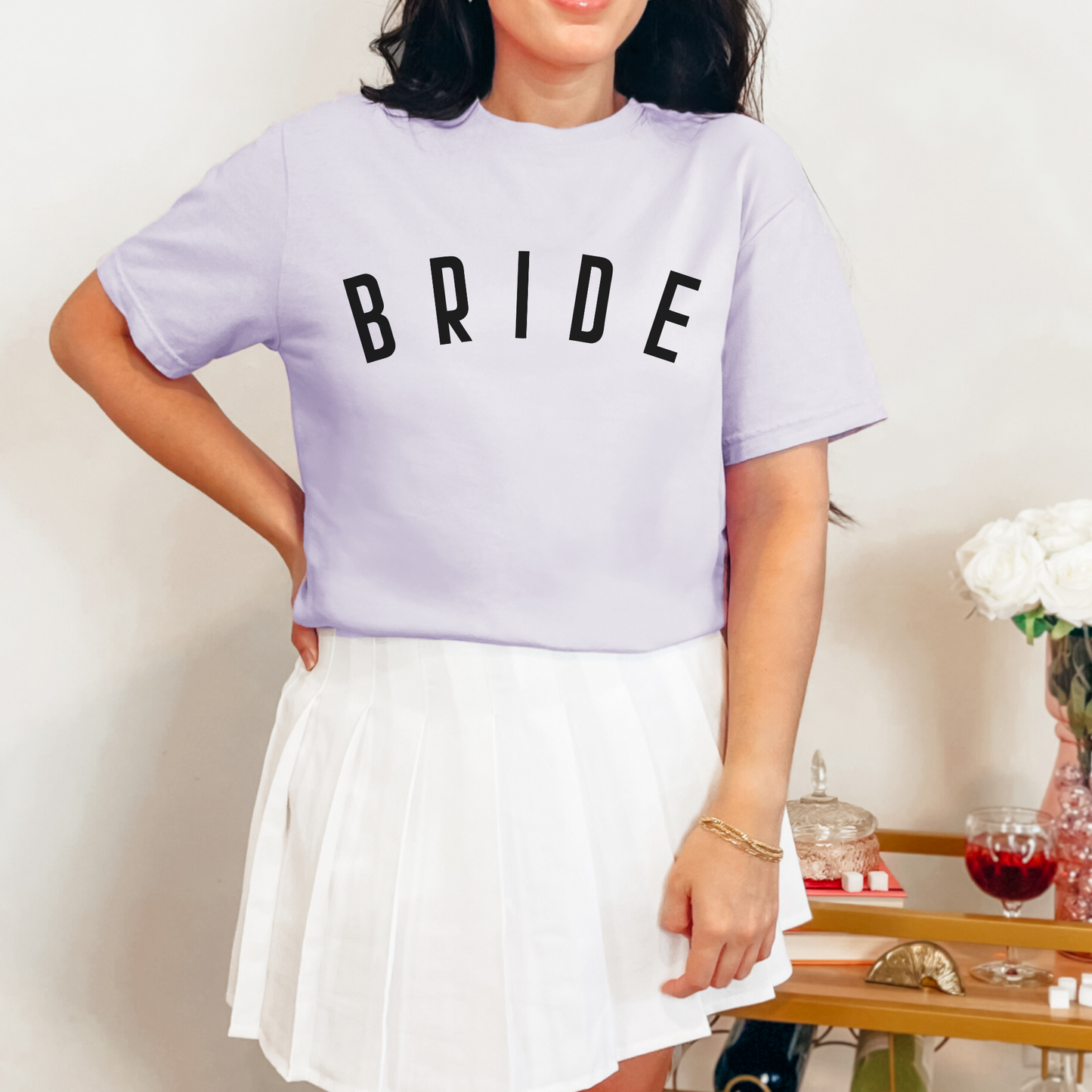 Minimalist Bride Shirt❤️‍🔥Premium Vintage Look🔥Comfort Colors Shirt© 1717- 100%Cotton