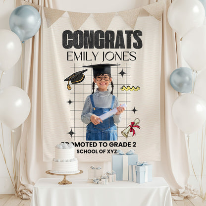 Custom Graduation Backdrop Banner- #7
