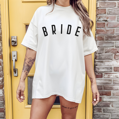 Minimalist Bride Shirt❤️‍🔥Premium Vintage Look🔥Comfort Colors Shirt© 1717- 100%Cotton