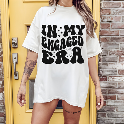 Engagement Shirt Bride Gift❤️‍🔥Premium Vintage Look🔥Comfort Colors Shirt© 1717- 100%Cotton