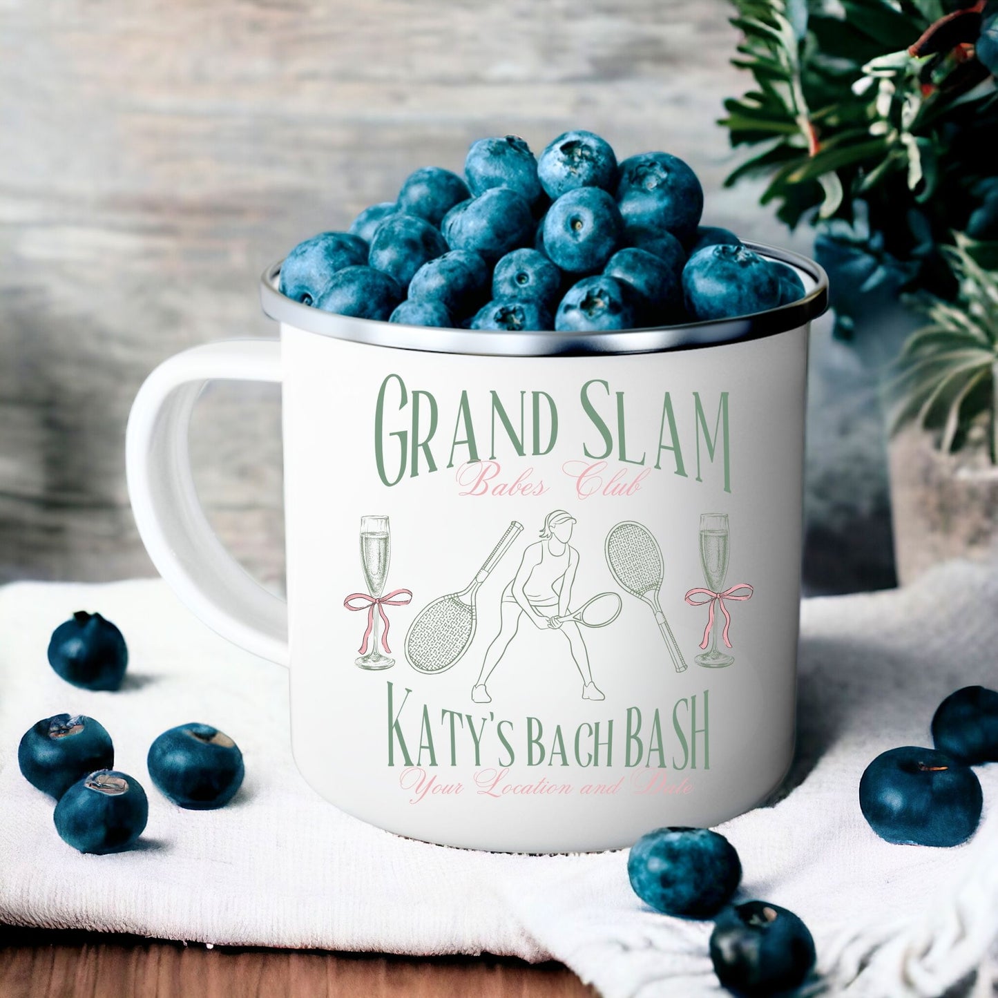 Custom Enamel Mug- Unbreakable