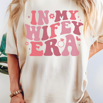 🎁 Wife Shirt, Bride Gift❤️‍🔥Premium Vintage Look🔥Comfort Colors Shirt© 1717- 100%Cotton (100% off)