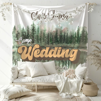 Camping Bachelorette Banner – Custom Bach Décor | #41