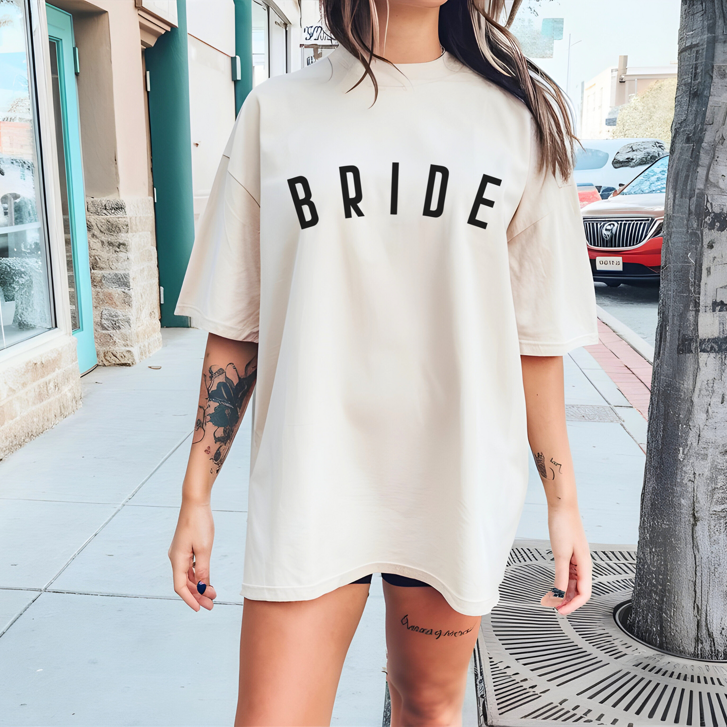 Minimalist Bride Shirt❤️‍🔥Premium Vintage Look🔥Comfort Colors Shirt© 1717- 100%Cotton