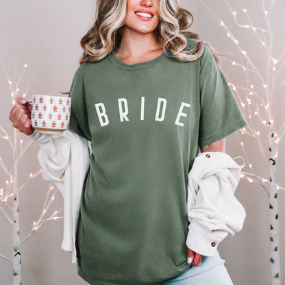 Minimalist Bride Shirt❤️‍🔥Premium Vintage Look🔥Comfort Colors Shirt© 1717- 100%Cotton