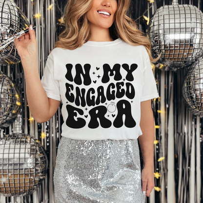 🎁 Engagement Shirt Bride Gift❤️‍🔥Premium Vintage Look🔥Comfort Colors Shirt© 1717- 100%Cotton (100% off)
