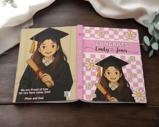 Retro Ghibli Custom Photo Graduation Journal #2