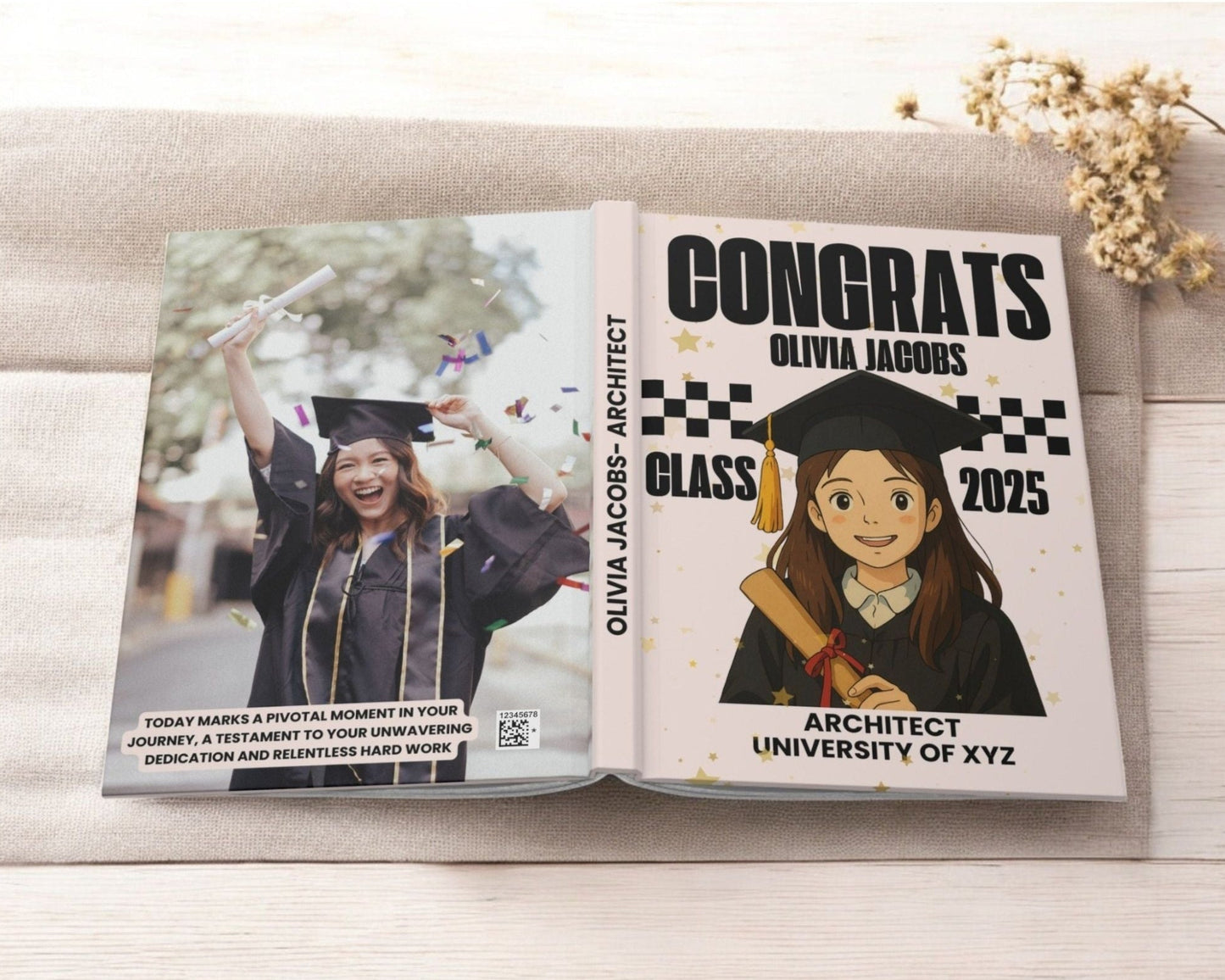 Custom Ghibli Photo Graduation Journal #5
