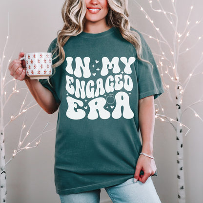 Engagement Shirt Bride Gift❤️‍🔥Premium Vintage Look🔥Comfort Colors Shirt© 1717- 100%Cotton