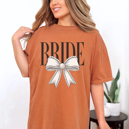 Bride Croquette Shirt❤️‍🔥Premium Vintage Look🔥Comfort Colors Shirt© 1717- 100%Cotton