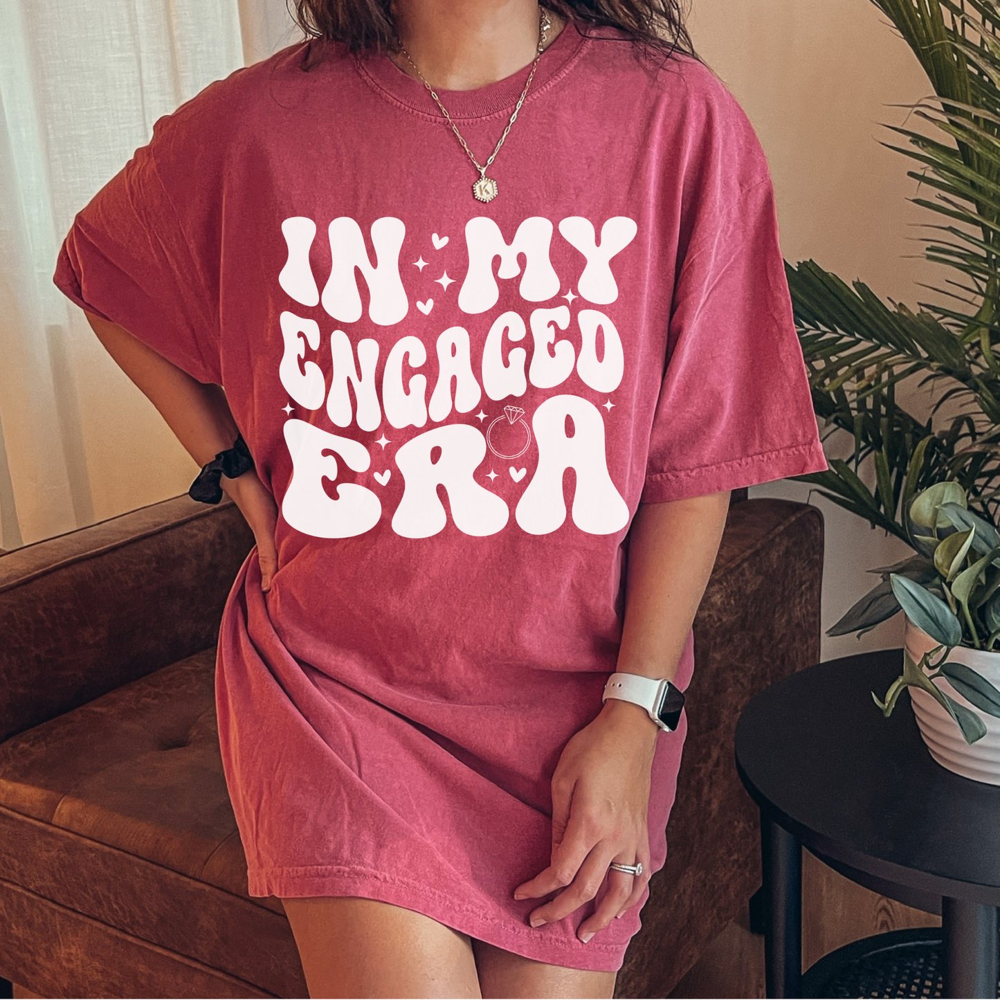 Engagement Shirt Bride Gift❤️‍🔥Premium Vintage Look🔥Comfort Colors Shirt© 1717- 100%Cotton