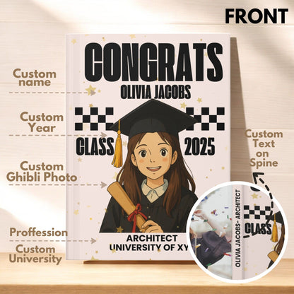 Custom Ghibli Photo Graduation Journal #5