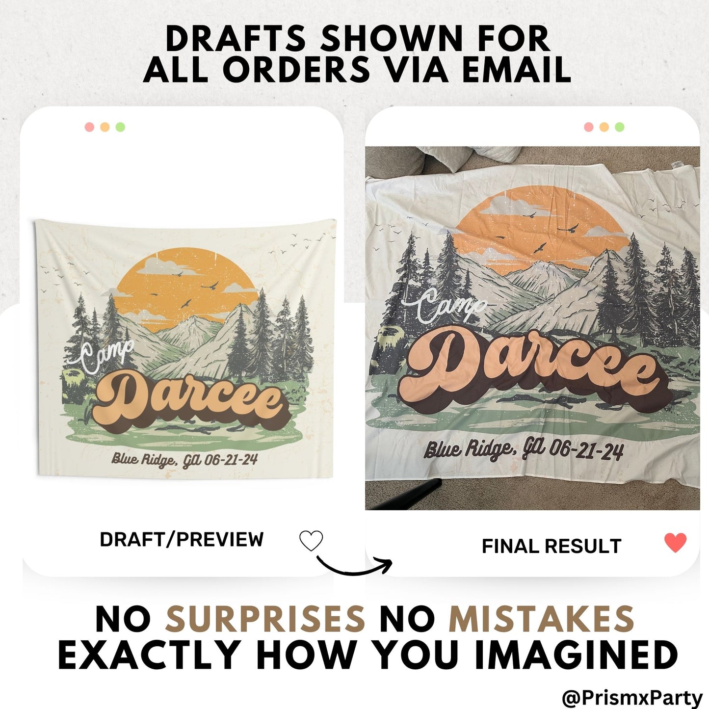 Camp Bachelorette Banner – Custom Bach Décor | #38