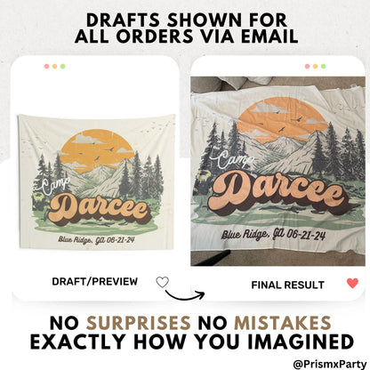 Camp Bachelorette Banner – Custom Bach Décor | #38