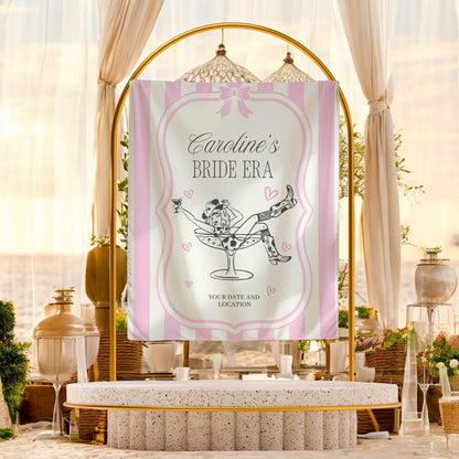 Trendy Mix theme Bachelorette Banner – Custom Bach Décor | #30