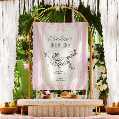 Trendy Mix theme Bachelorette Banner – Custom Bach Décor | #30