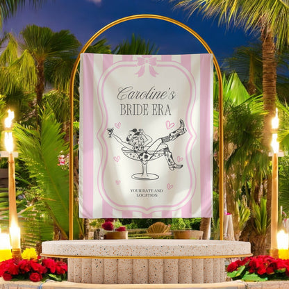 Trendy Mix theme Bachelorette Banner – Custom Bach Décor | #30