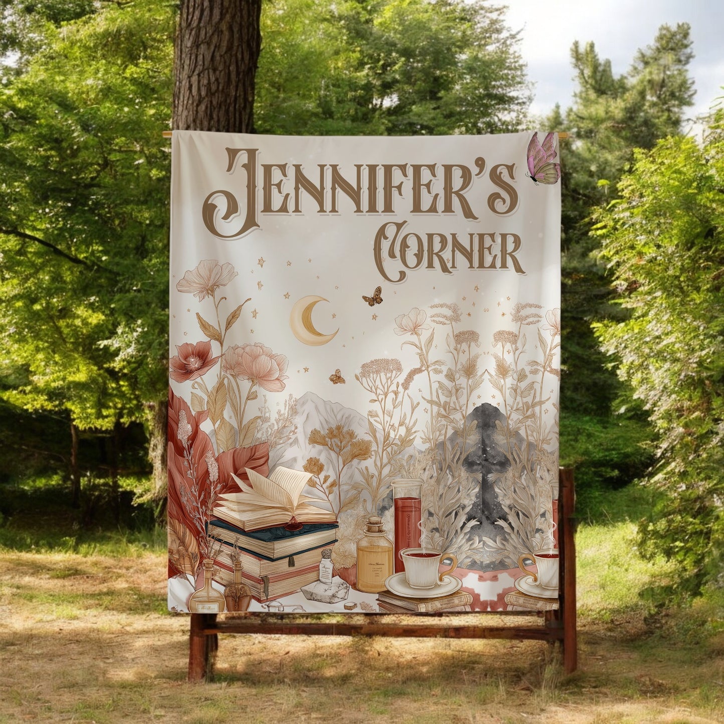 Custom Reading Nook Tapestry