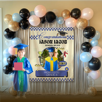 Custom Graduation Backdrop Banner- #3