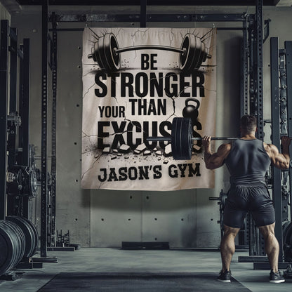 Personalized Gym Tapestry