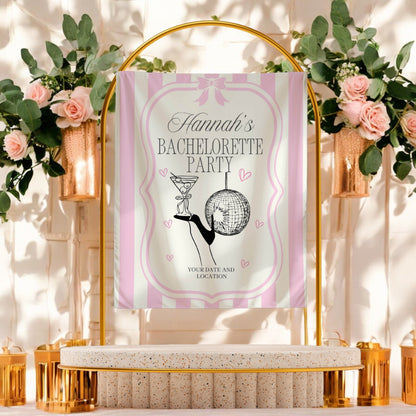 Trendy Mix theme Bachelorette Banner – Custom Bach Décor | #30