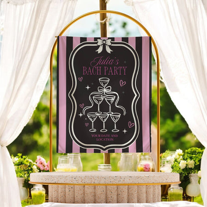Disco Cowgirl Banner– Custom Bach Décor | #31