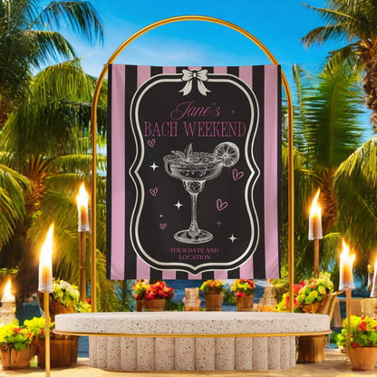 Disco Cowgirl Banner– Custom Bach Décor | #31