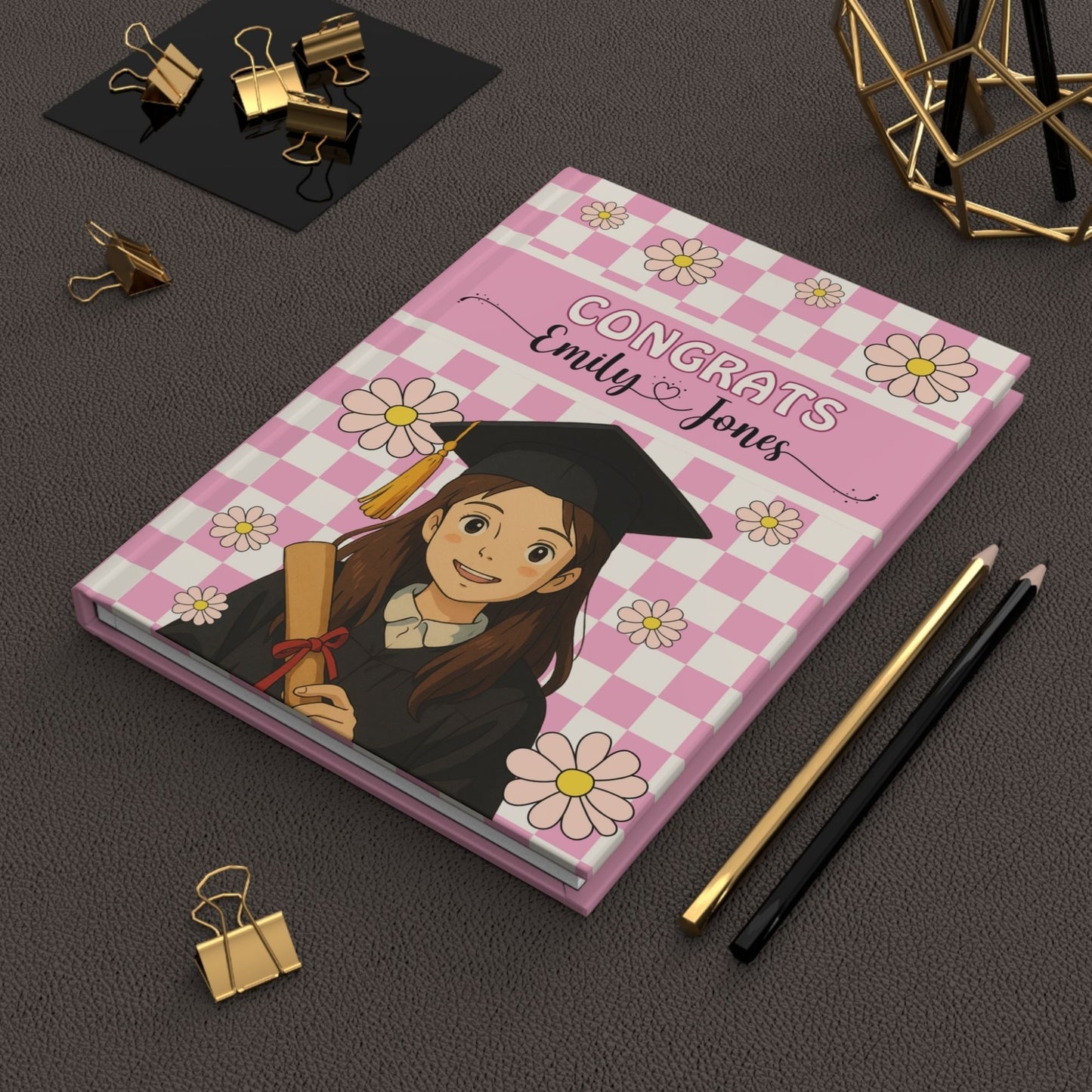 Retro Ghibli Custom Photo Graduation Journal #2