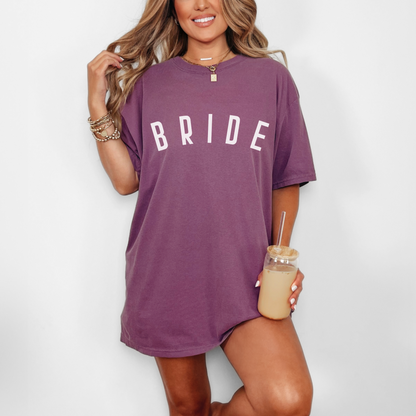 🎁 Minimalist Bride Shirt❤️‍🔥Premium Vintage Look🔥Comfort Colors Shirt© 1717- 100%Cotton (100% off)