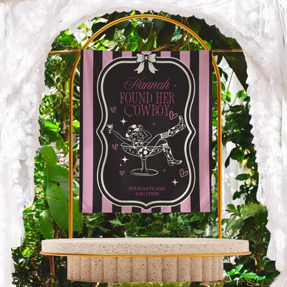 Disco Cowgirl Banner– Custom Bach Décor | #31