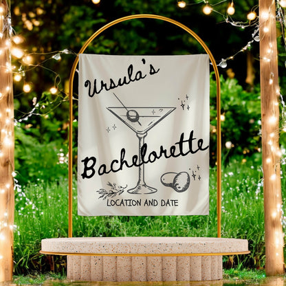 Trendy Bachelorette Banner-– Custom Bach Décor | #32