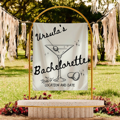 Trendy Bachelorette Banner-– Custom Bach Décor | #32