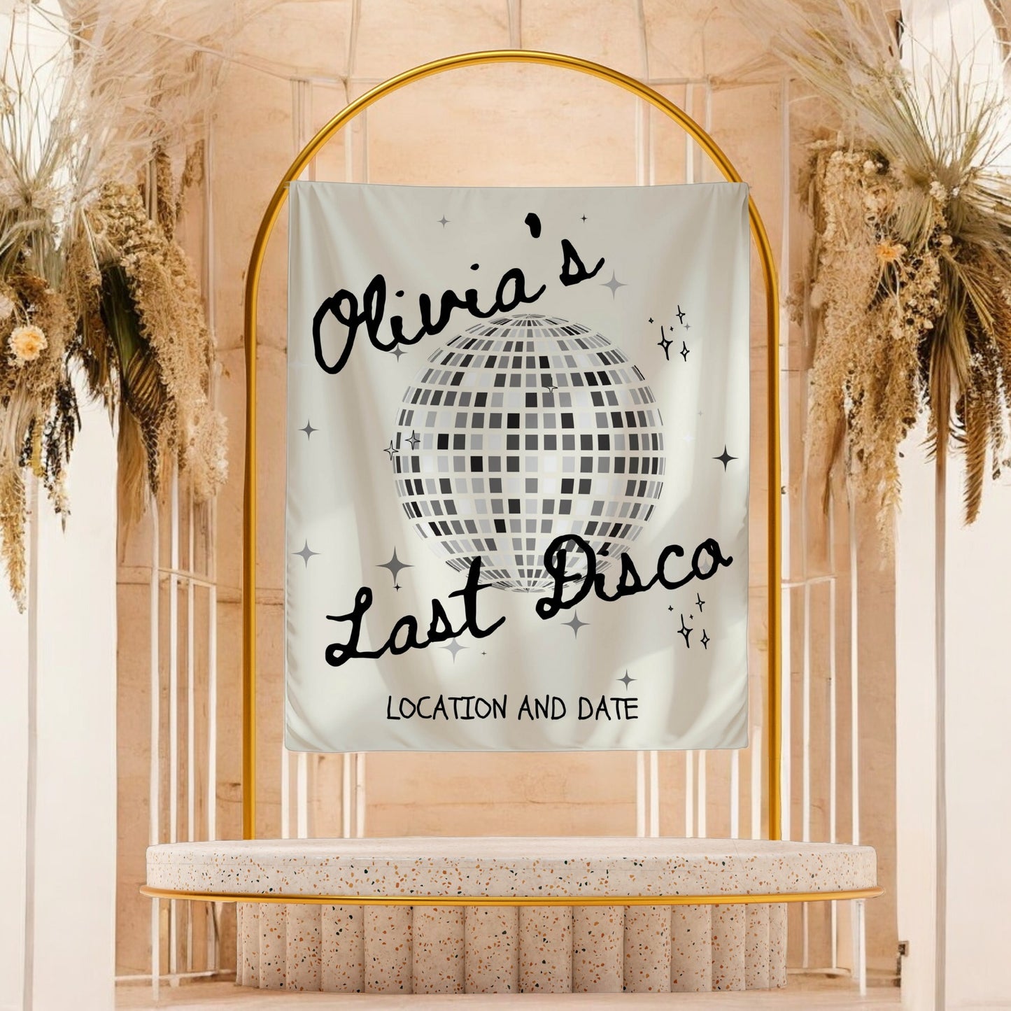Trendy Bachelorette Banner-– Custom Bach Décor | #32