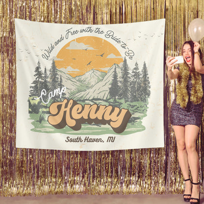 Camp Bachelorette Banner – Custom Bach Décor | #38