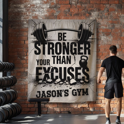 Personalized Gym Tapestry