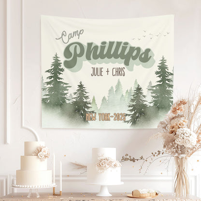 Camping Bachelorette Banner – Custom Bach Décor | #40