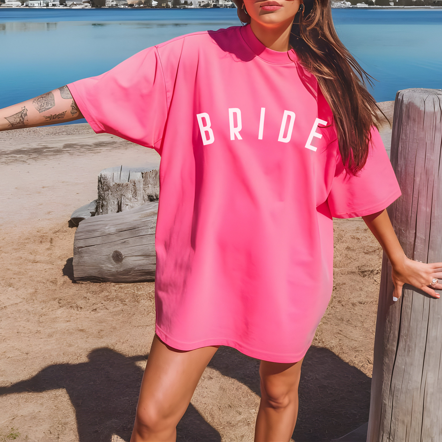 Minimalist Bride Shirt❤️‍🔥Premium Vintage Look🔥Comfort Colors Shirt© 1717- 100%Cotton