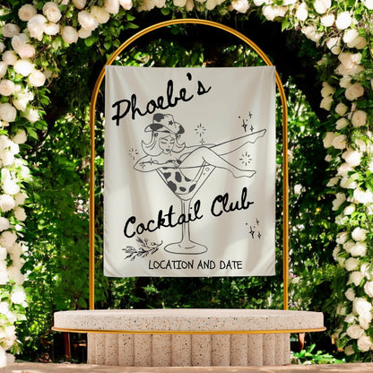 Trendy Bachelorette Banner-– Custom Bach Décor | #32