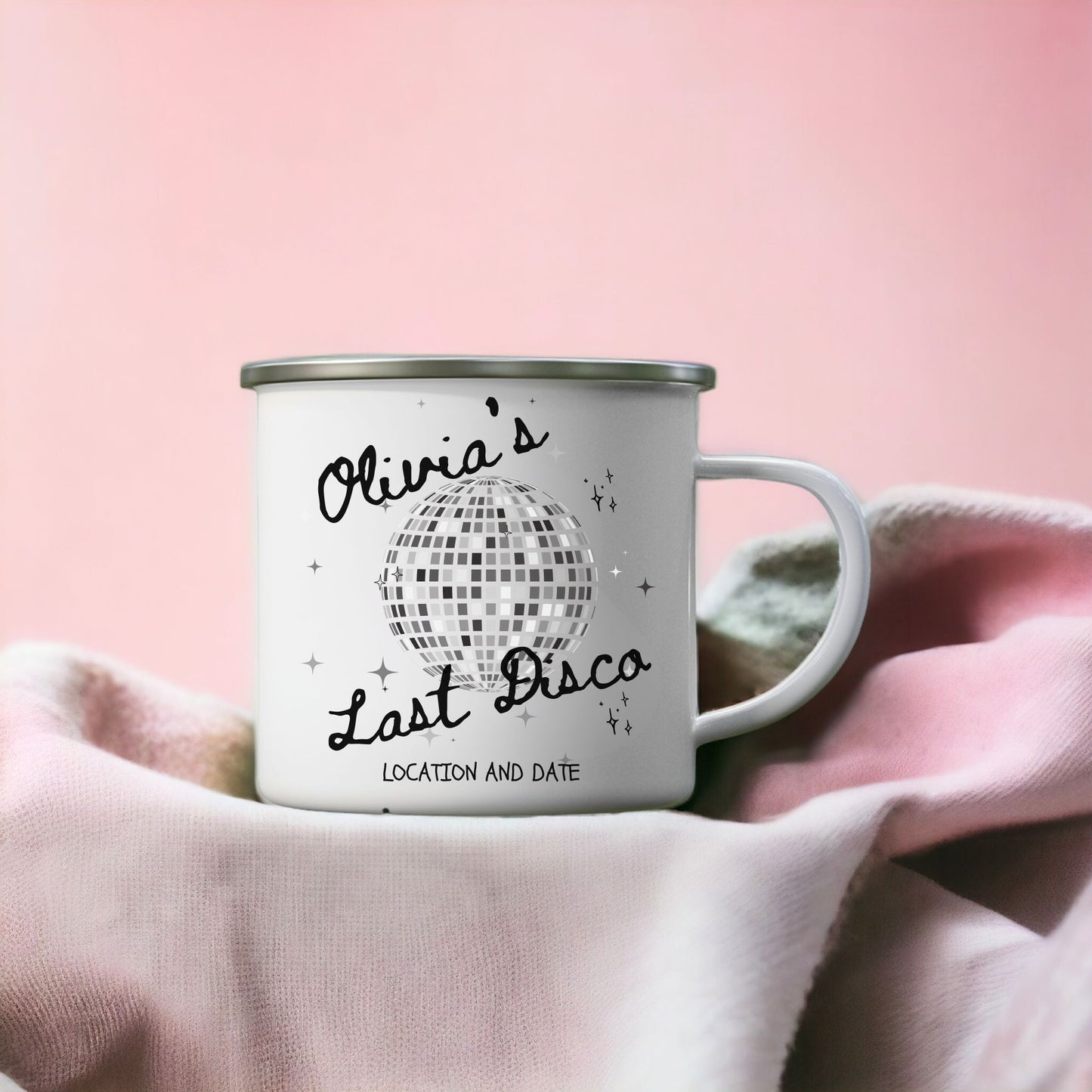 Custom Enamel Mug- Unbreakable