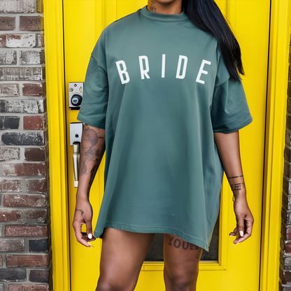 🎁 Minimalist Bride Shirt❤️‍🔥Premium Vintage Look🔥Comfort Colors Shirt© 1717- 100%Cotton (100% off)