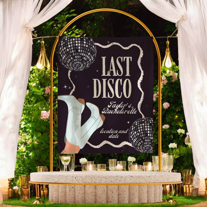 Dance and Casino Bachelorette Banner – Custom Bach Décor | #35