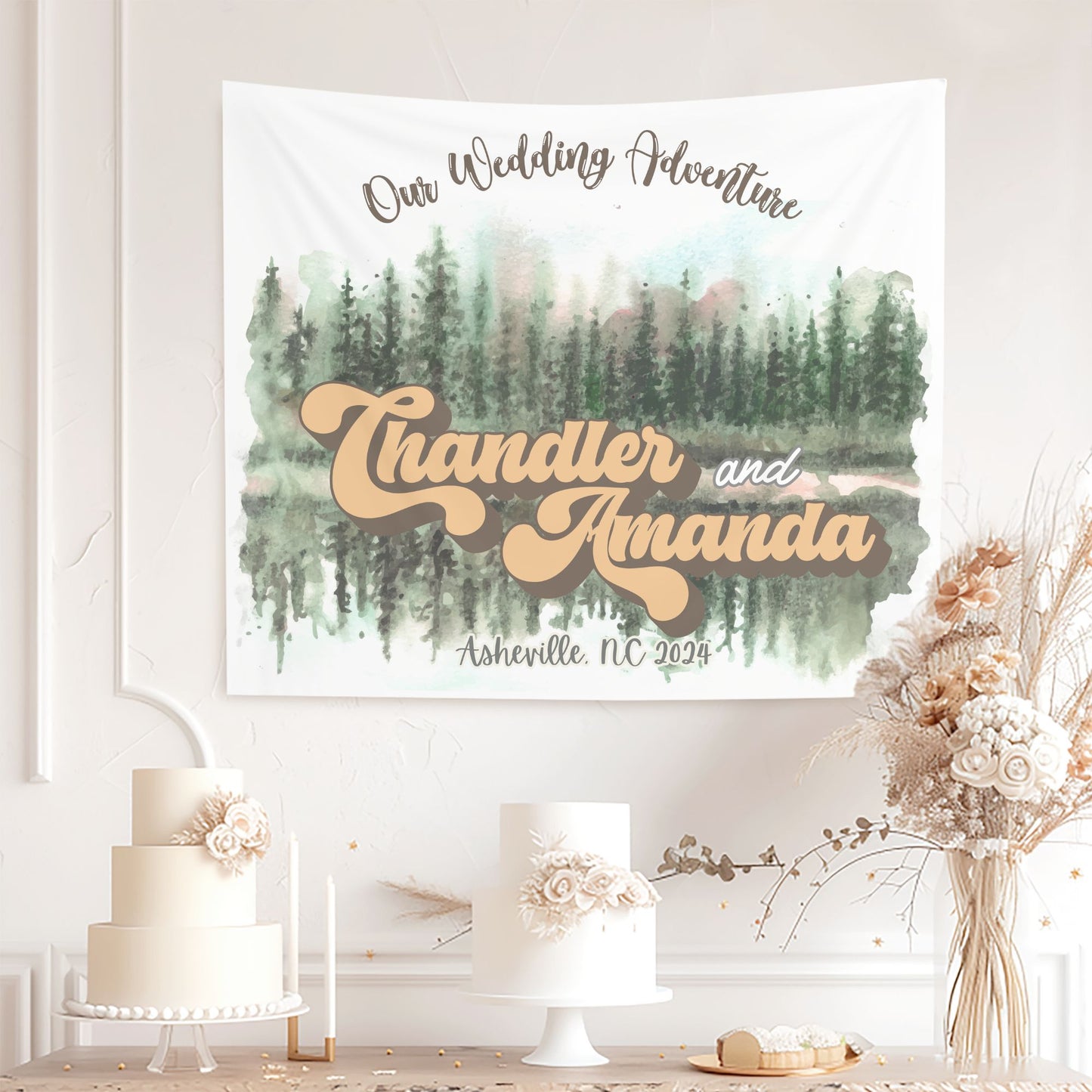 Camping Bachelorette Banner – Custom Bach Décor | #41
