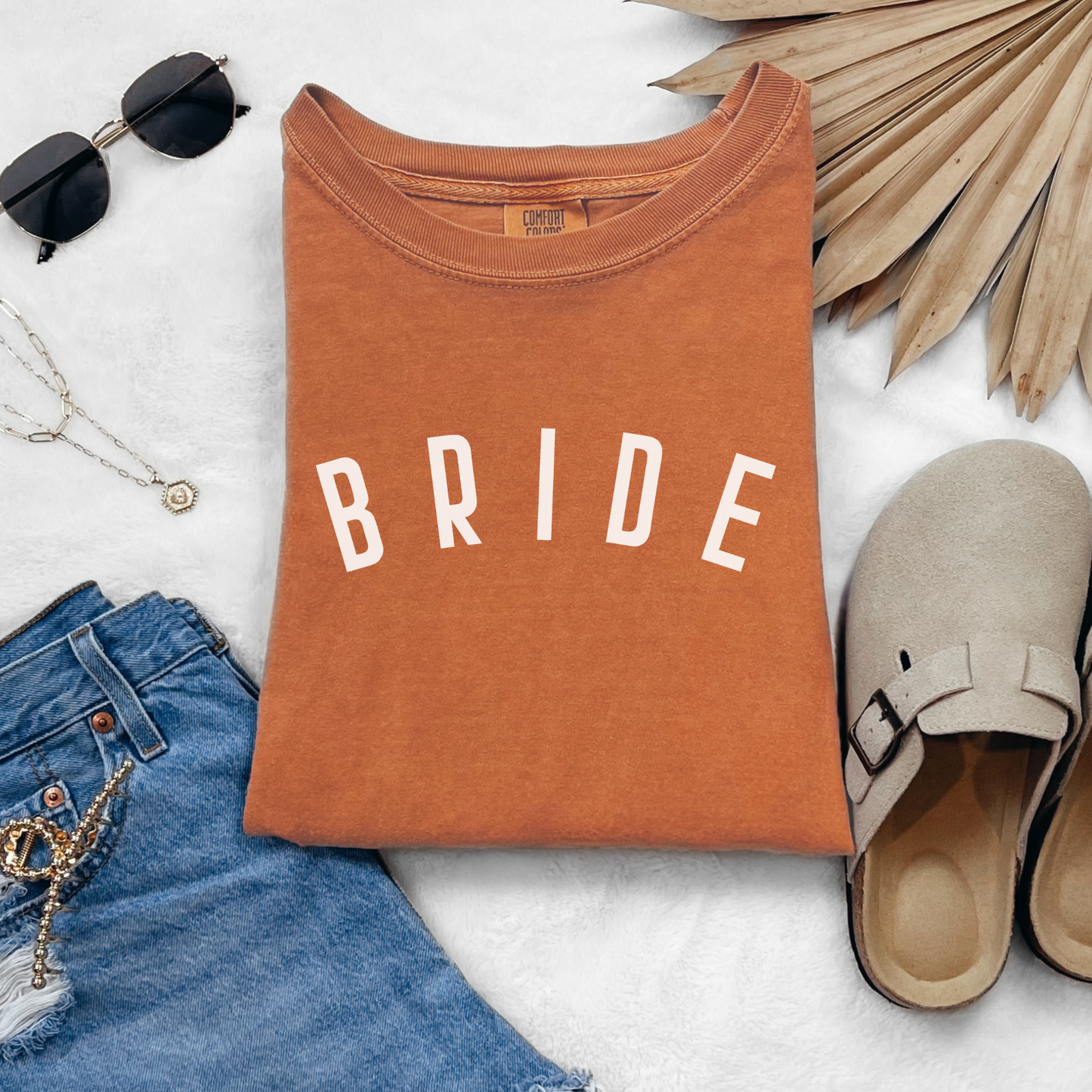 Minimalist Bride Shirt❤️‍🔥Premium Vintage Look🔥Comfort Colors Shirt© 1717- 100%Cotton