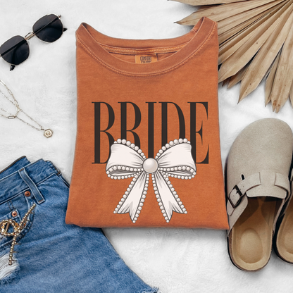Bride Croquette Shirt❤️‍🔥Premium Vintage Look🔥Comfort Colors Shirt© 1717- 100%Cotton